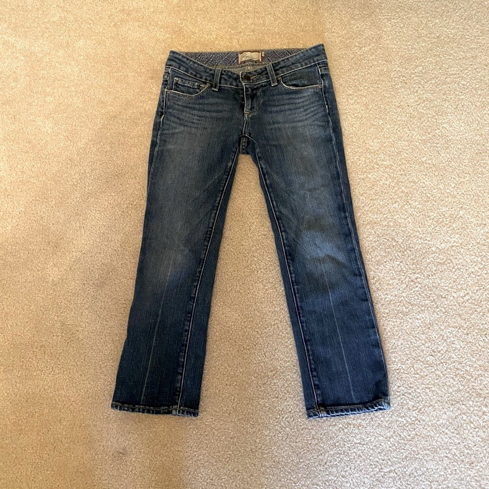 Paige Premium Denim Capri Jeans (Size 25)